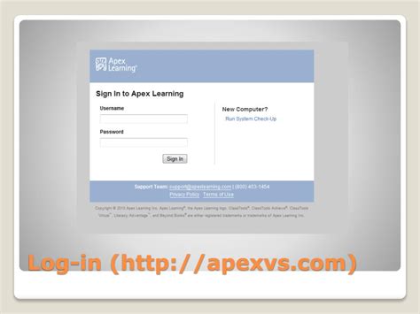 Apexvs Com Login