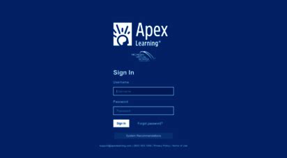 Apexvs Student Login