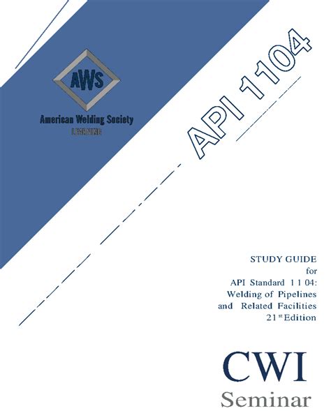 Api 1104 19th Edition Study Guideotis Gen2 Elevator Manual