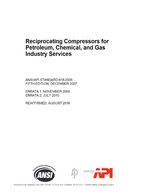 api 618 5th edition