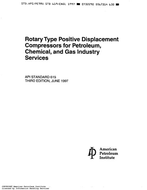 Api 619 5th Edition