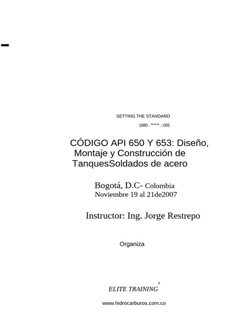Api 650 En Espanol