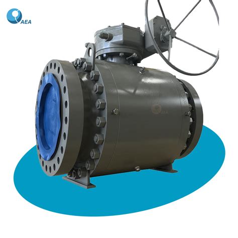 Api 6d 6a Trunnion Mounted Side Entry Welded Body