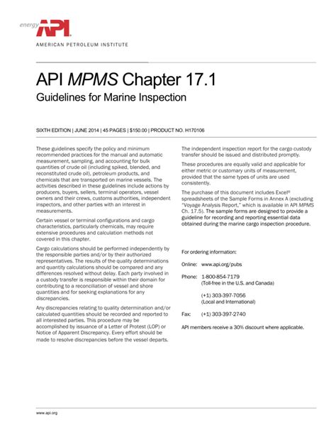 Api Mpms Chapter 105 Manual Of Petroleum Measurement Standards Chapter 10 Sediment And Water Section 5 Standard Test Method For Water In Petroleum Products And Bituminous Materials By Distillation Fifth Edition