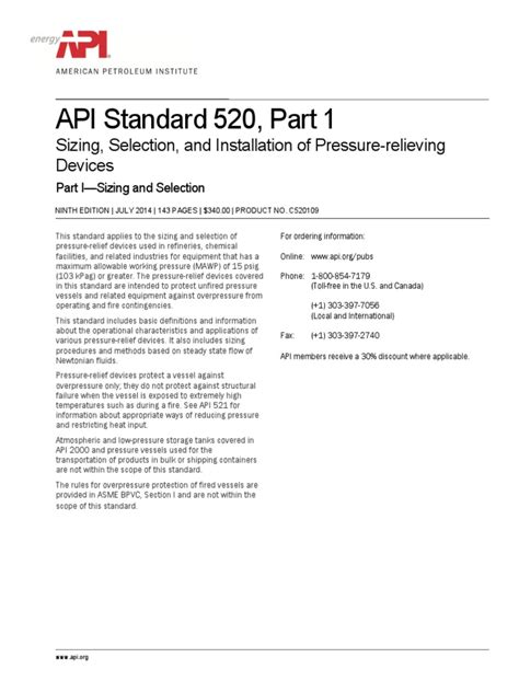 Api Standard 520 Part