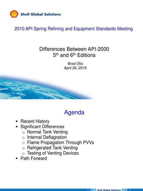Api Stard 2000 6th Edition
