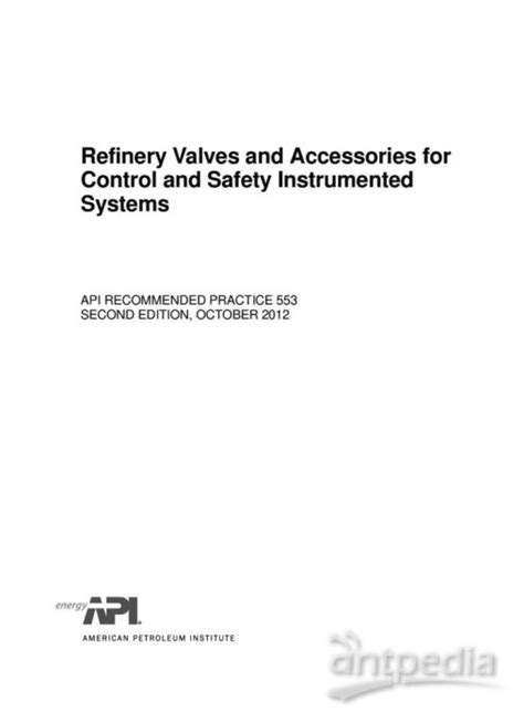 Read Online Api Rp 553 Pdfsdocuments2 