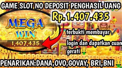 BARU RILIS HARI INI  APLIKASI GAME SLOT PENGHASIL UANG