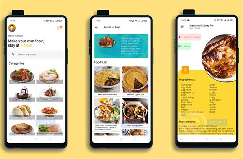 aplikasi membuat menu makanan di android