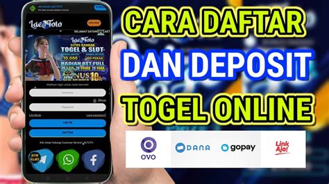 aplikasi togel deposit gopay Array