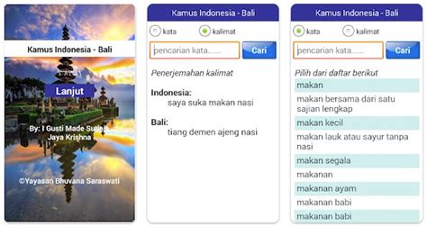 aplikasi translate bahasa indonesia ke bahasa bali