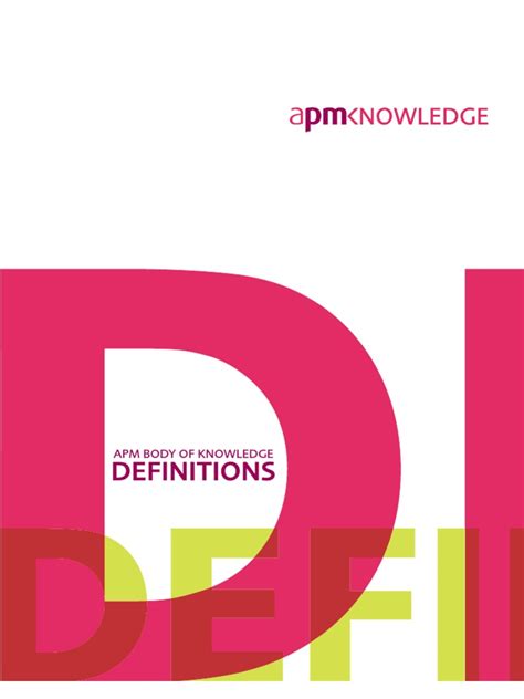 Read Online Apm Body Of Knowledge 5Th Edition 