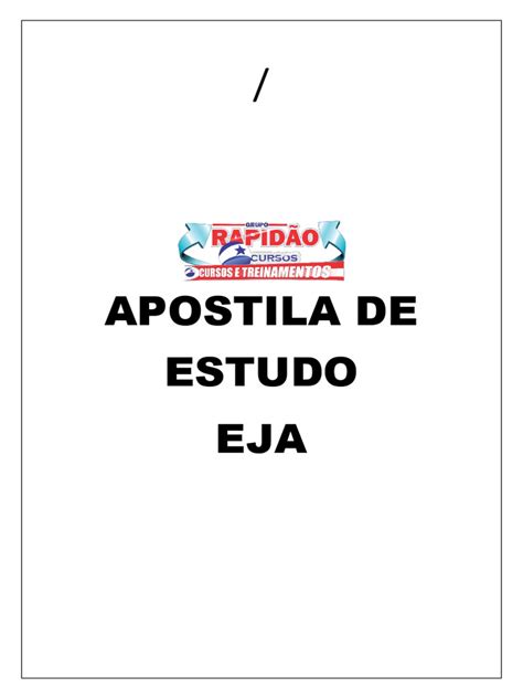 Apostila Eja