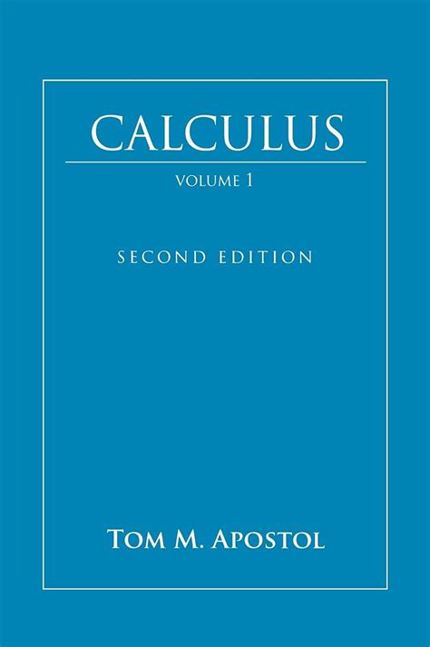 Apostol Calculus Volume 1 Solution Manual