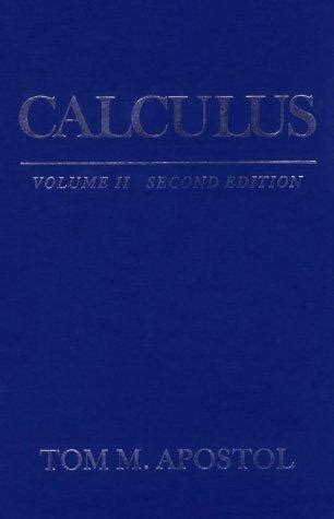 Read Online Apostol Calculus Volume 1 Solutions Manual 