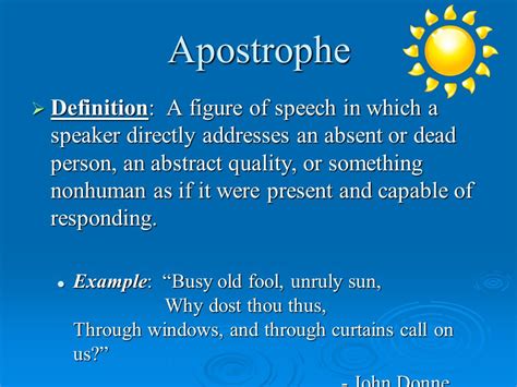 apostrophe examples in sentences