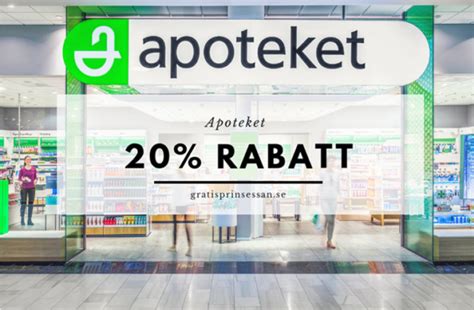 apoteket rabatt