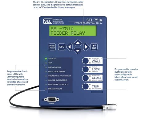 App 751a Sel 751a Feeder Protection Relay