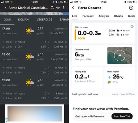 app per vento e mare