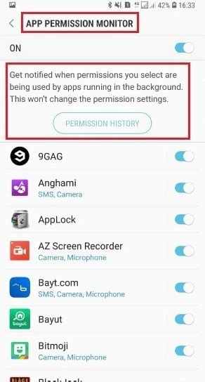 App Permission Monitor