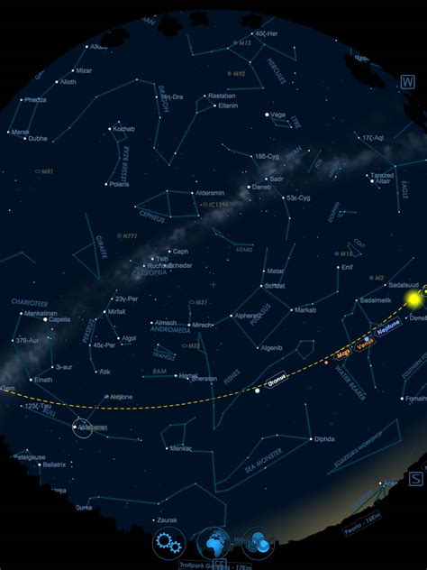 app sky map