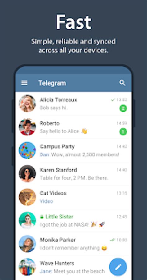 app telegram per android