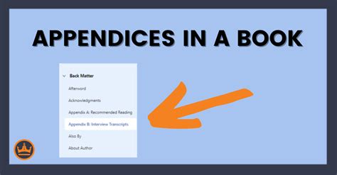 Appendix In Book Meaning