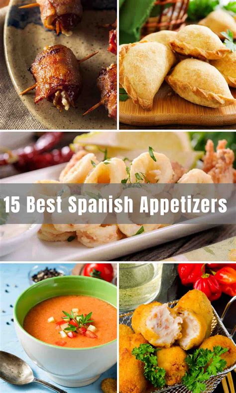 Appetizers In Spanish