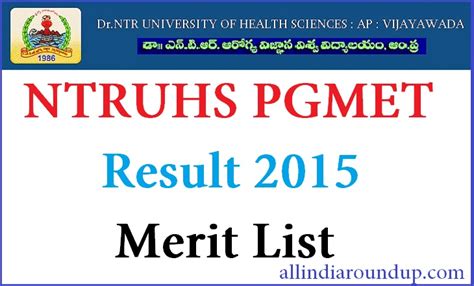 Appg Merit List