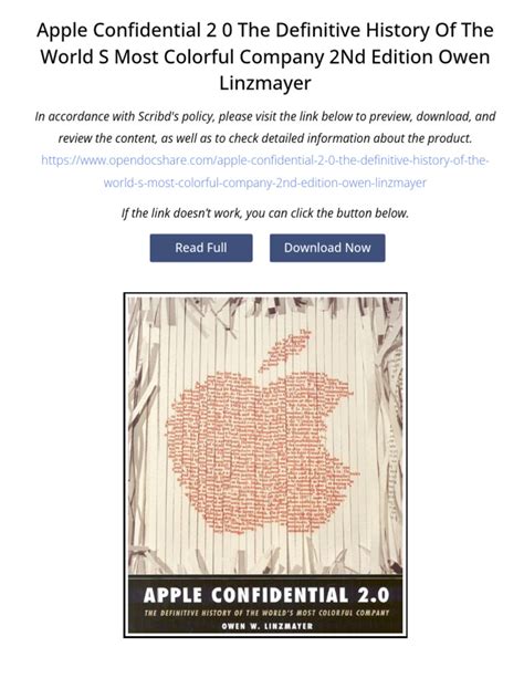 Apple Confidential 2