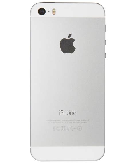 Apple Iphone 5s 16 Gb Silver Straight Talk Cdma Gsm