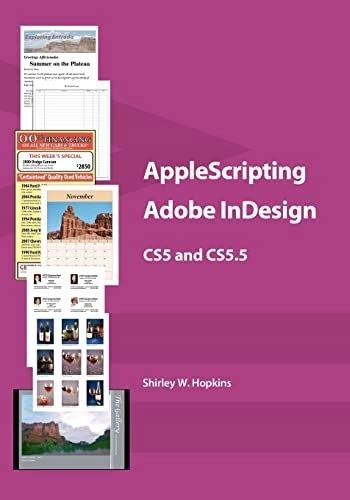 Apple Scripting Adobe In Design C S5 And C S5