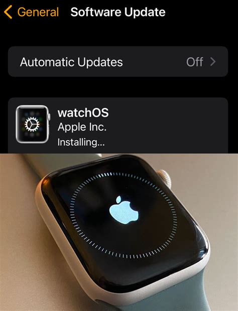 apple watch series 3 update stuck on preparing