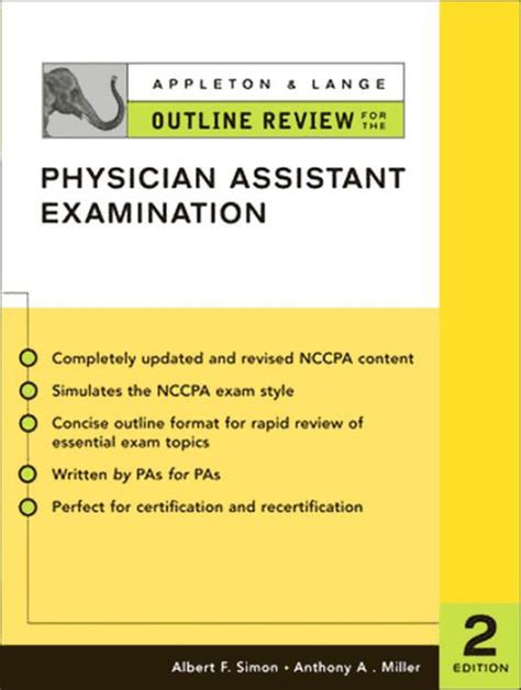 Read Online Appleton Lange Outline Review For The Physician Assistant Examination 
