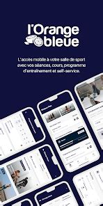 appli orange bleue