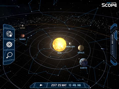 Application En 3d   Solar System Scope Online Model Of Solar System - Application En 3d
