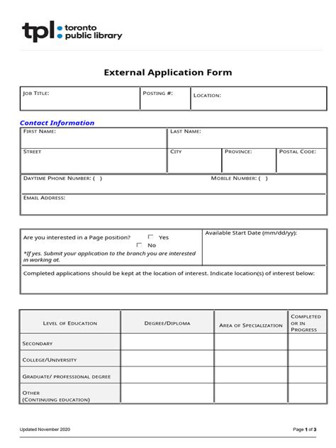 Application Form External Applicant 2012 Life Healthcare