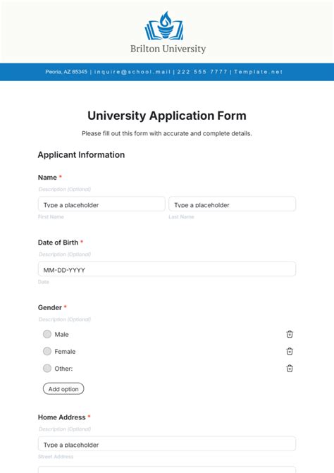 Application Form Humanities 2014 University Of Goroka
