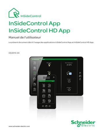 application knx insidecontrol ip schneider electric