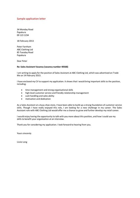Application Letter For Applying As A Casual Employee