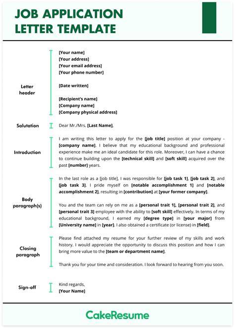 Application Letter Sample