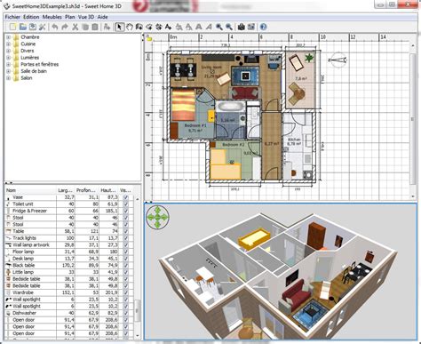 Application Plan 3d Maison   Sweet Home 3d Draw Floor Plans And Arrange - Application Plan 3d Maison
