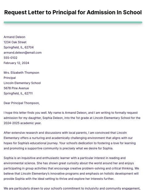 Application To Principal For Requesting Bonafide Certificate