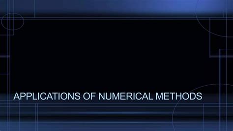 Applications Of Numerical Methods In Molecular Spectroscopy Fundamental Applied Aspects Of Chemometrics