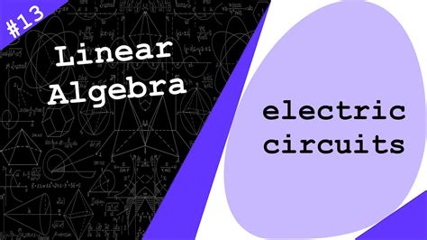 Download Applications Of Linear Algebra In Electrical Engineering 