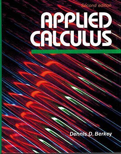 applied calculus berkey