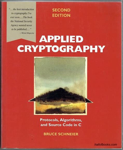 Applied Cryptography Second Edition Bruce Schneier