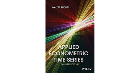 Applied Econometric Time Series 4th Edition