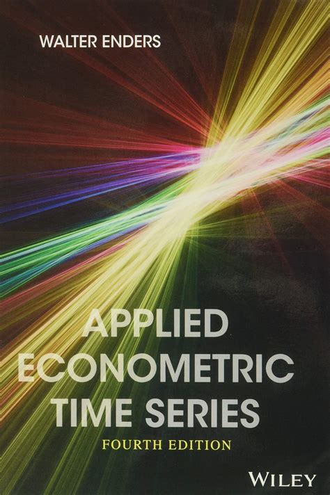 Applied Econometric Time Series Wiley Series In Probability And Statistics