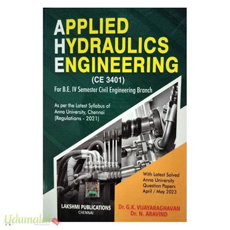 Applied Hydraulic Engineering Vijayaraghavan
